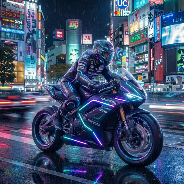 Futuristic Rider